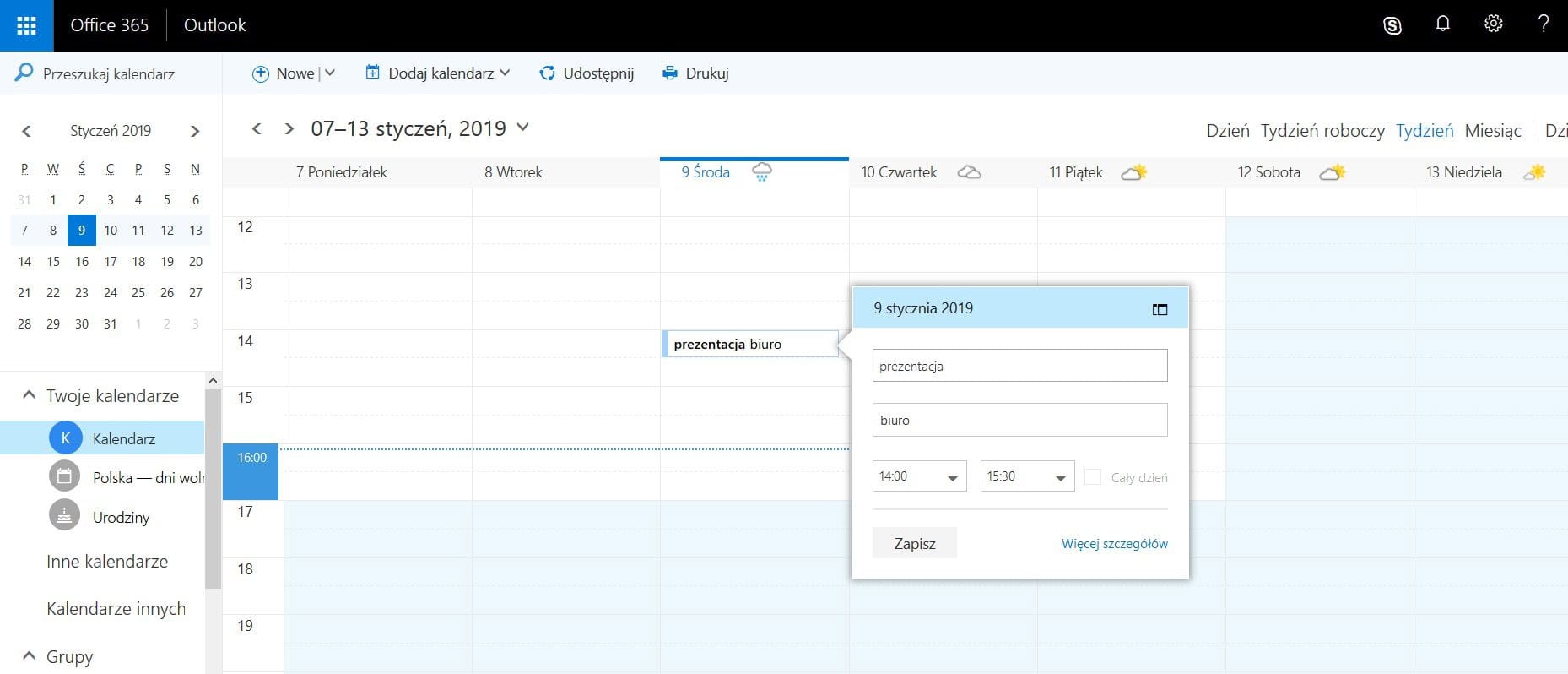 Integracja SuiteCRM z Office 365